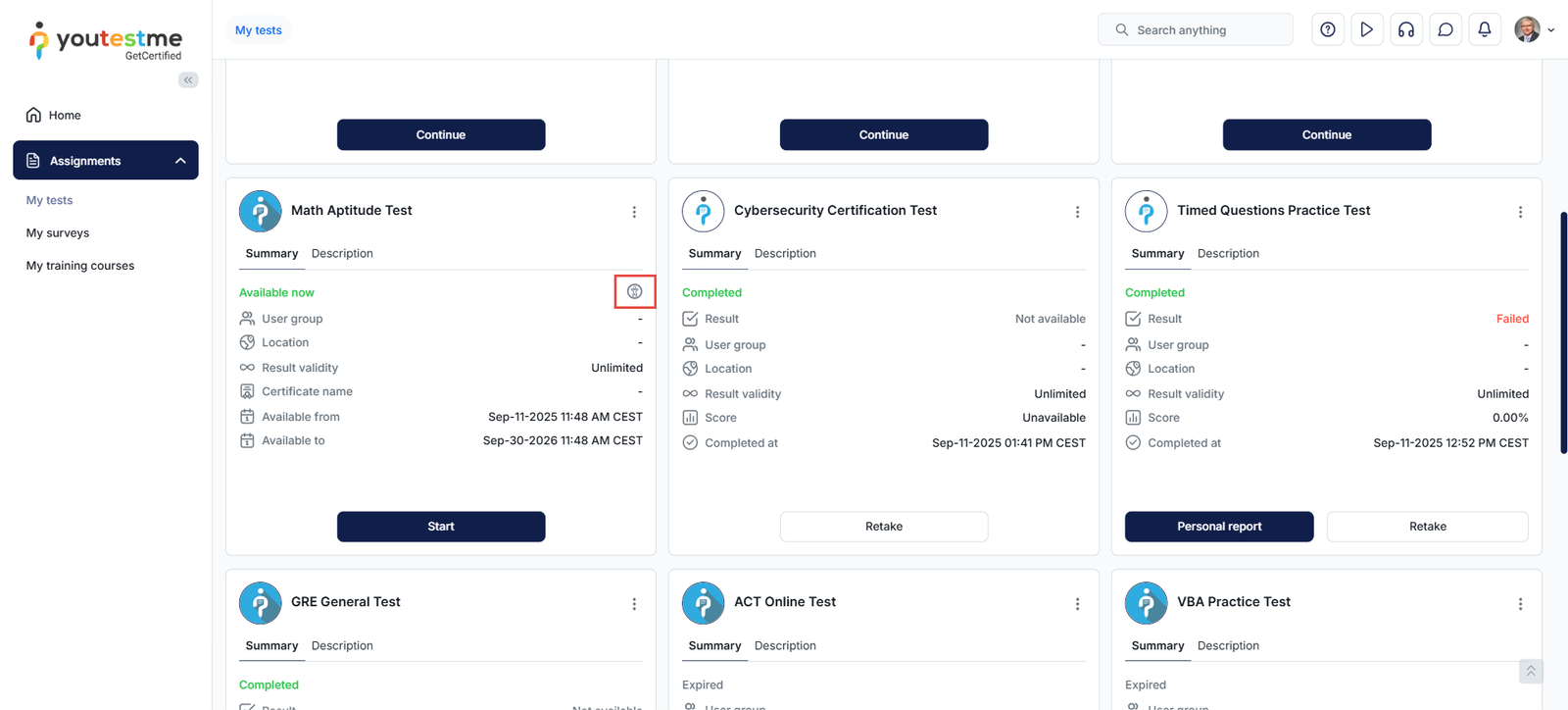 Accommodation approved