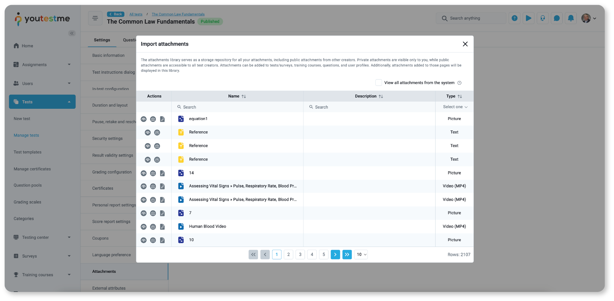 Adding Attachments and Referencing Literature
