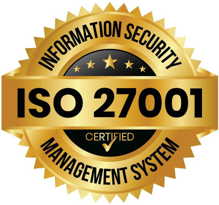 ISO 27001 badge