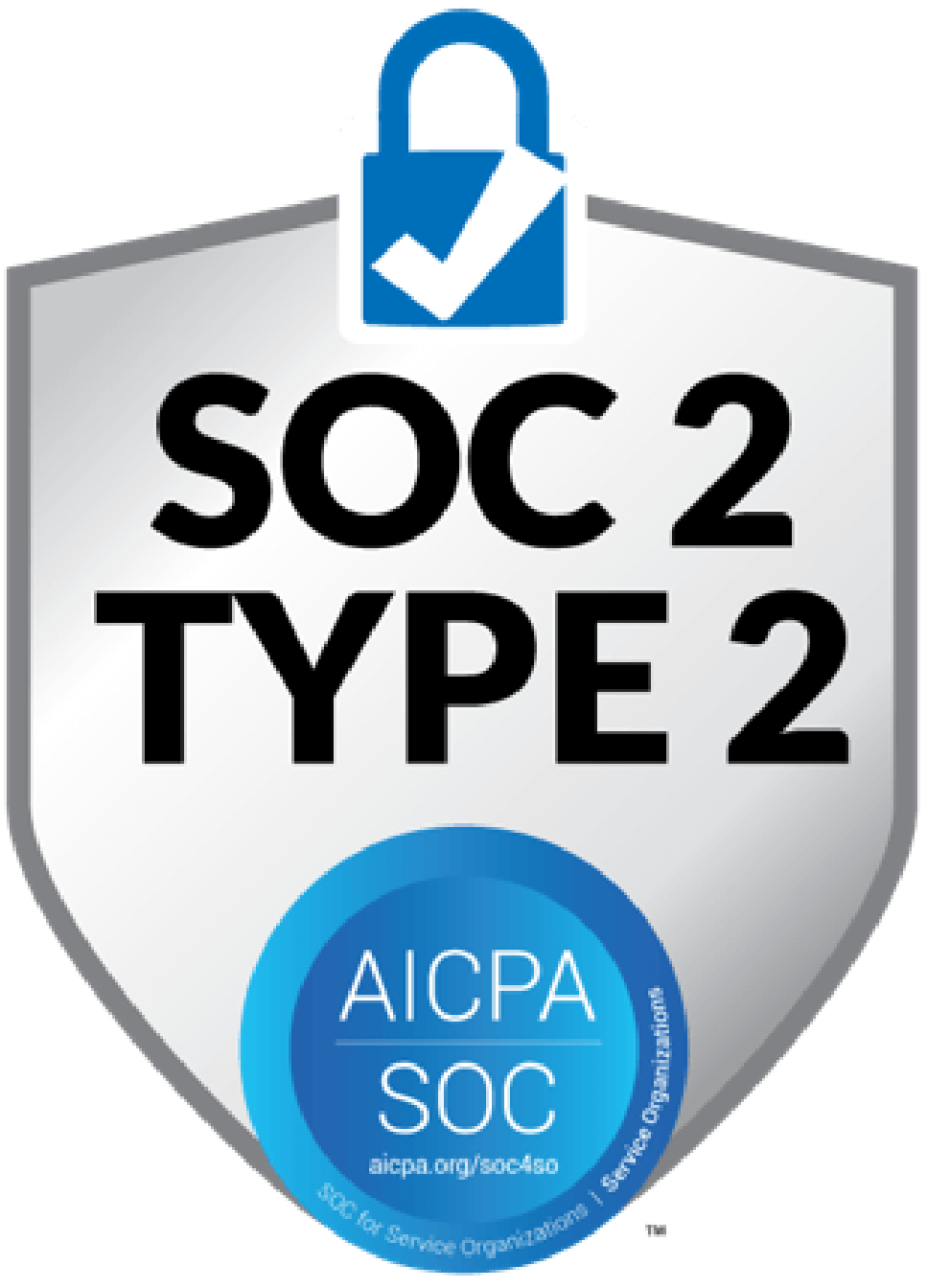 SOC 2 TYPE 2 badge