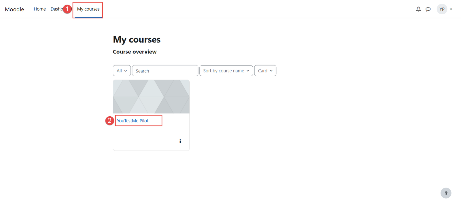 My courses